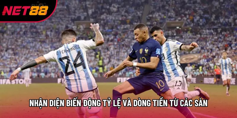 Nhận diện biến động tỷ lệ và dòng tiền từ các sàn Nhận diện biến động tỷ lệ và dòng tiền từ các sàn