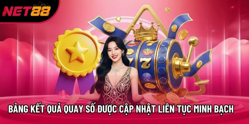 Bảng kết quả quay số được cập nhật liên tục minh bạch Bảng kết quả quay số được cập nhật liên tục minh bạch